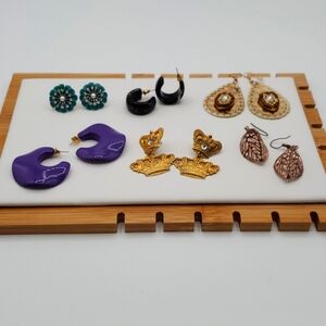 Mixed Lot of Statement Earrings